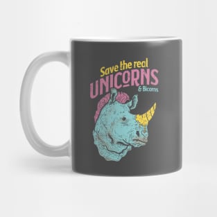 Save the Real Unicorns Mug